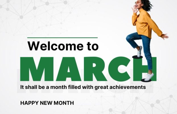 Welcome to March